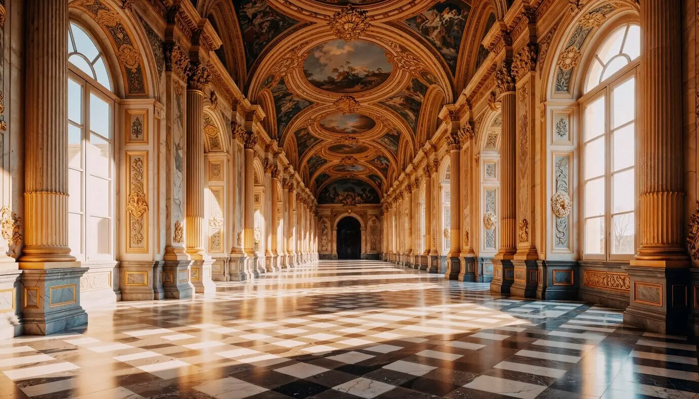 Prächtiger Palastsaal